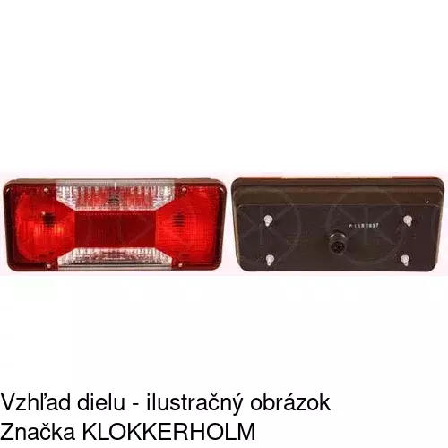 Zadné svetlo 3080882E /POLCAR/