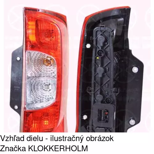 Zadné svetlo 3085882E /POLCAR/ - obr. 2