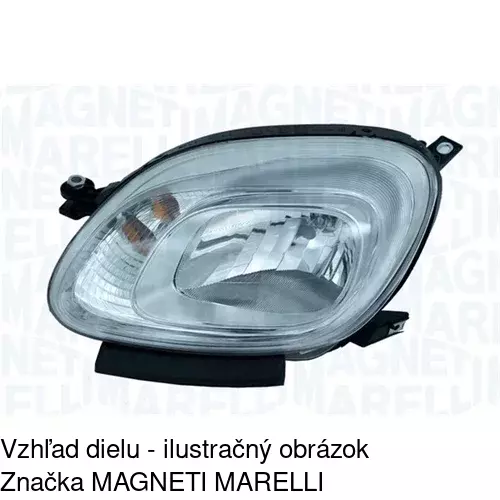 Hlavný reflektor 30A110-U /POLCAR/ - obr. 2