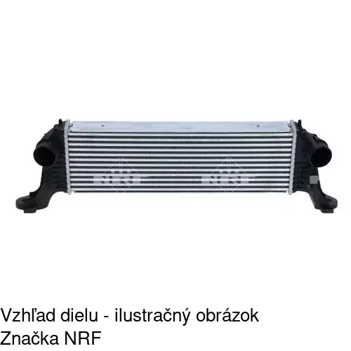 Chladiče vzduchu (Intercoolery) 30N1J81X /POLCAR/ - obr. 1
