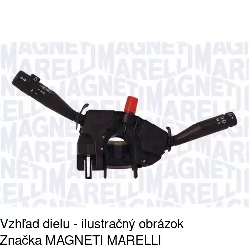 Združený prepínač POLCAR 3200PZ-2