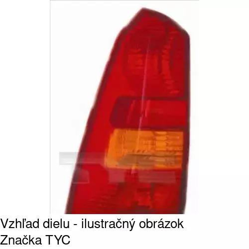 Zadné svetlo 3201882E /POLCAR/ - obr. 2