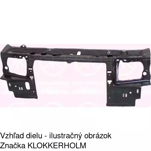 Predné čelo 320404 /POLCAR/