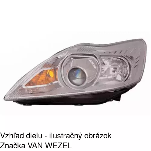 Hlavný reflektor 3205094E /POLCAR/ - obr. 4