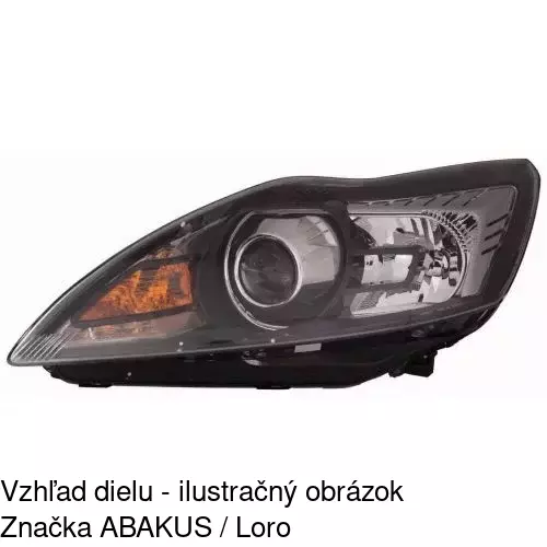Hlavný reflektor 3205105E /POLCAR/ - obr. 1