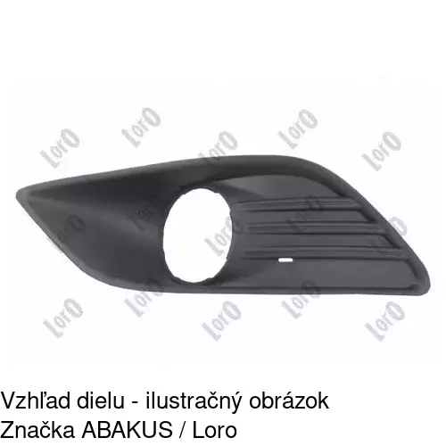 Kryt v nárazníku 3205273R /POLCAR/ - obr. 2