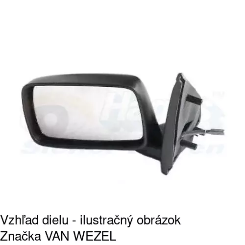 Vonkajšie zrkadlo 3209521E /POLCAR/ - obr. 4