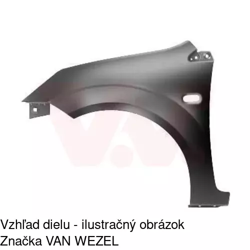 Predný blatník 321201-J /POLCAR/ - obr. 1