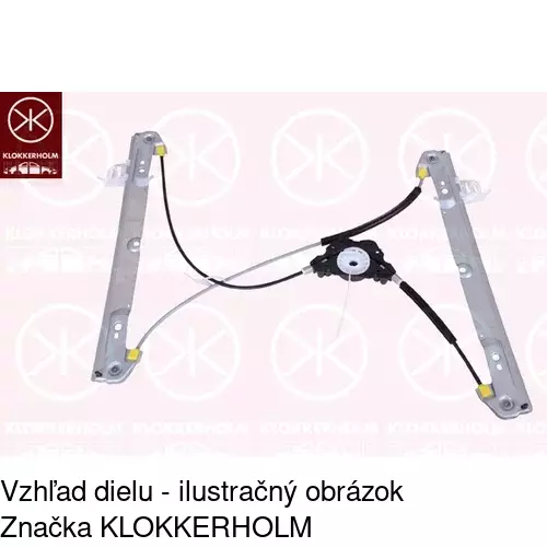 Elektrický mechanizmus okna dverí 3212PSE2 /POLCAR/ - obr. 1