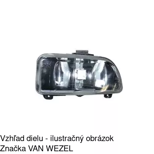 Hmlové svetlo - predné 3216301E /POLCAR/ - obr. 4