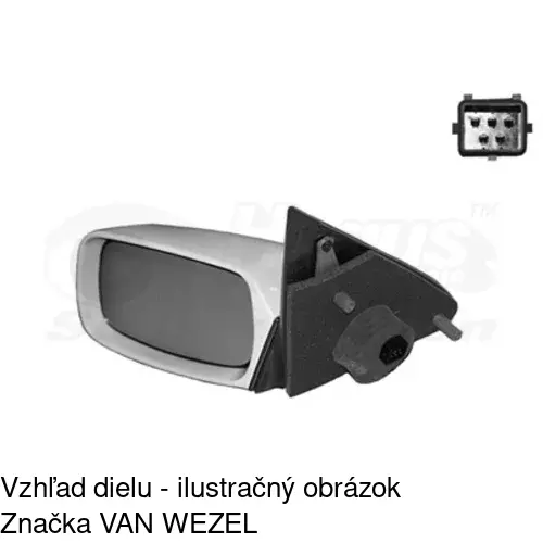 Vonkajšie zrkadlo 3216514M /POLCAR/ - obr. 5