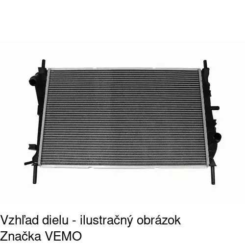Chladiče vody 321808A5 /POLCAR/ - obr. 1