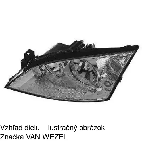 Hlavný reflektor 3218094E /POLCAR/ - obr. 5