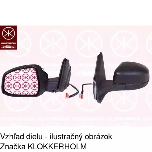 Vonkajšie zrkadlo 3219514M /POLCAR/ - obr. 1