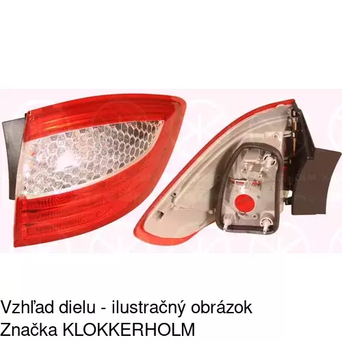 Zadné svetlo 3219885E /POLCAR/ - obr. 1