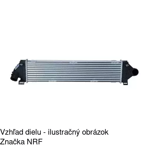 Chladiče vzduchu (Intercoolery) 3219J8-2 /POLCAR/ - obr. 2