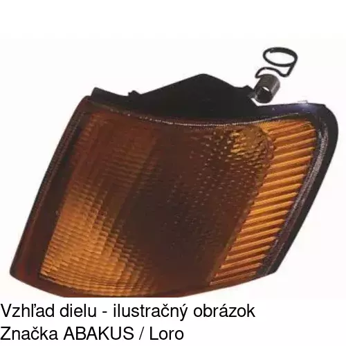 Predná smerovka POLCAR 3224194E