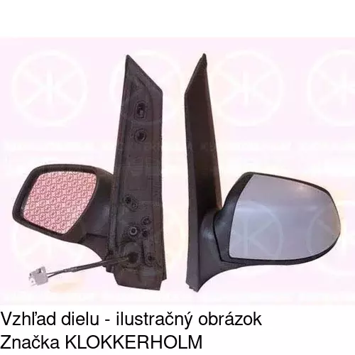 Vonkajšie zrkadlo 3235514M /POLCAR/ - obr. 2