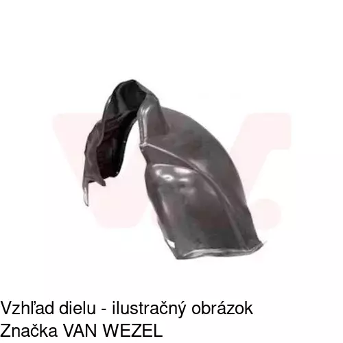 Podblatník (plast) 3235FL1T /POLCAR/ - obr. 1