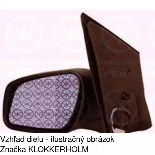 Vonkajšie zrkadlo 3237522E /POLCAR/ - obr. 4