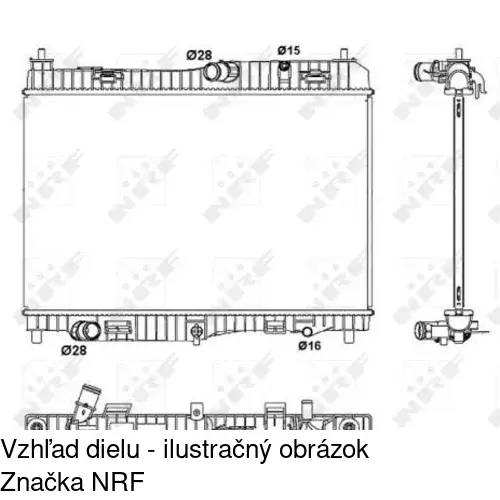Chladiče vody 323808-1 /POLCAR/ - obr. 1