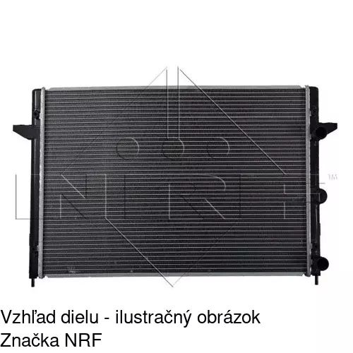 Chladiče vody 324008A2 /POLCAR/ - obr. 1