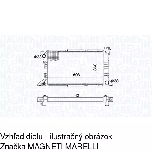 Chladiče vody 324608-2 /POLCAR/ - obr. 1