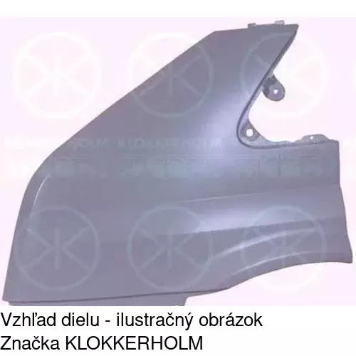 Predný blatník 324802-1 /POLCAR/ - obr. 2