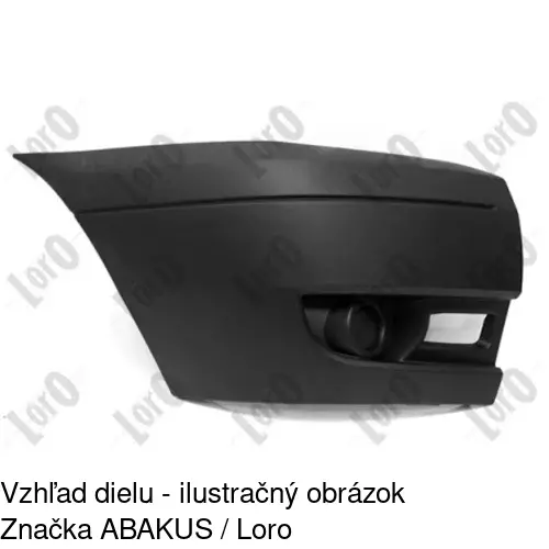 Rámik nárazníka 324818-J /POLCAR/ - obr. 1