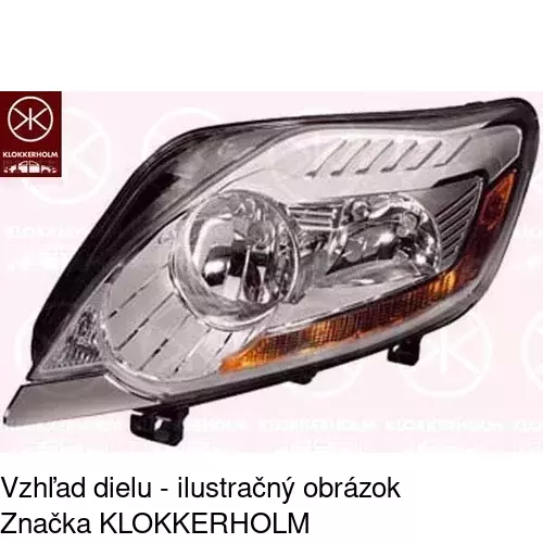 Hlavný reflektor 325210-H /POLCAR/ - obr. 1