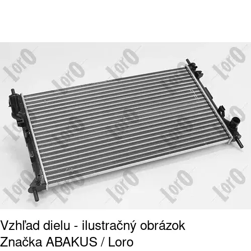Chladiče vody 3256083X /POLCAR/ - obr. 3