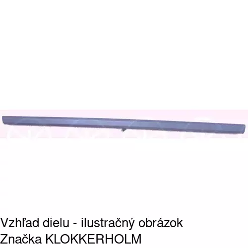 Lišta nárazníka POLCAR 325696-2