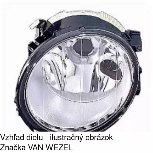 Hmlové svetlo - predné 3280290E /POLCAR/ - obr. 3