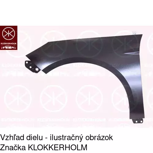 Predný blatník 32C101 /POLCAR/ - obr. 1