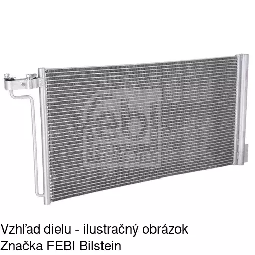 Chladiče klimatizácie 32C1K8C1S /POLCAR/ - obr. 1