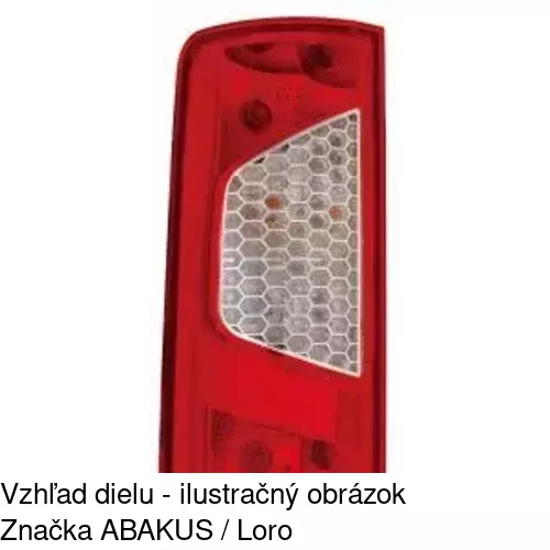 Zadné svetlo 32U187-E /POLCAR/ - obr. 1