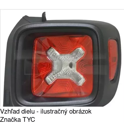 Zadné svetlo POLCAR 34L188-U