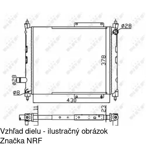 Chladiče vody 381908A1 /POLCAR/ - obr. 1
