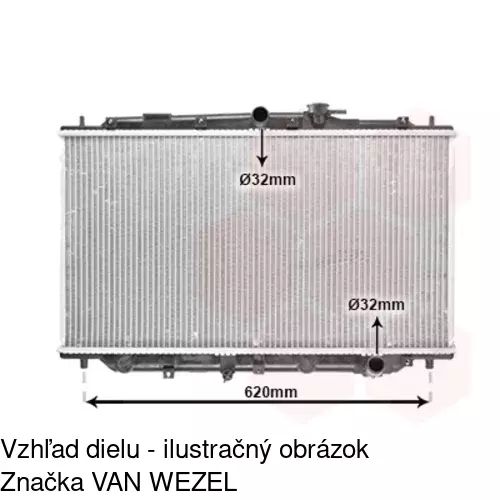 Chladiče vody 382008-3 /POLCAR/ - obr. 1