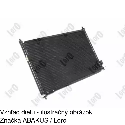 Chladiče klimatizácie 3825K8C4 /POLCAR/ - obr. 1
