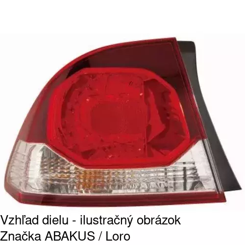 Zadné svetlo 3845882E /POLCAR/ - obr. 2