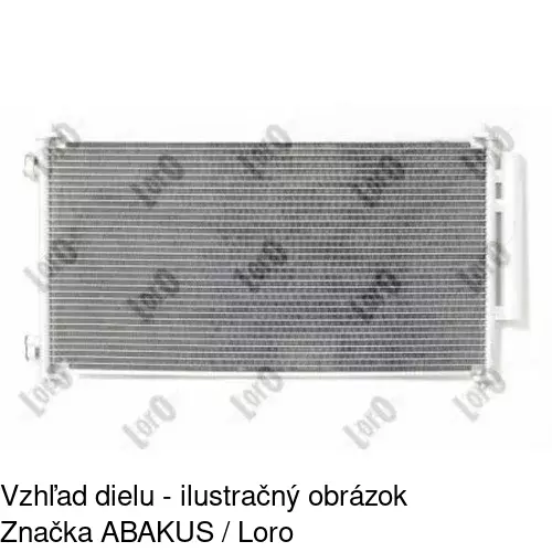 Chladiče klimatizácie 3877K8C1 /POLCAR/ - obr. 2