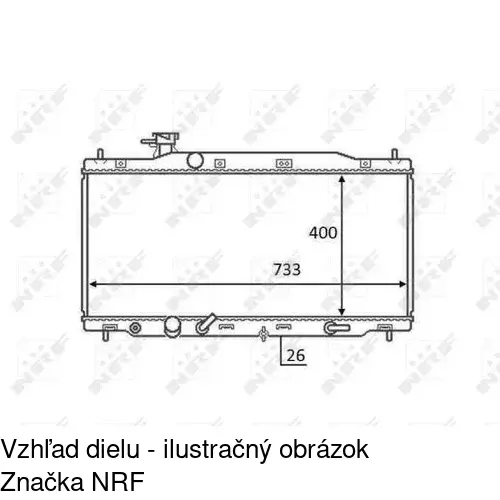 Chladiče vody POLCAR 387808-2