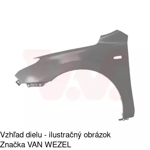 Predný blatník 401501-J /POLCAR/ - obr. 2
