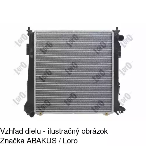Chladiče vody 401508-6 /POLCAR/ - obr. 2