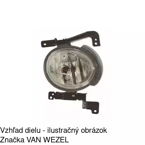 Hmlové svetlo - predné 401729-E /POLCAR/ - obr. 3