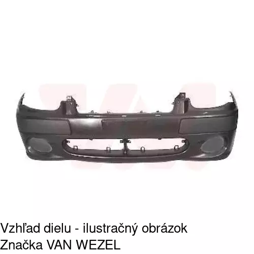 Predný nárazník POLCAR 404107