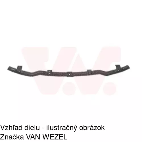 Výstuha nárazníka POLCAR 404214