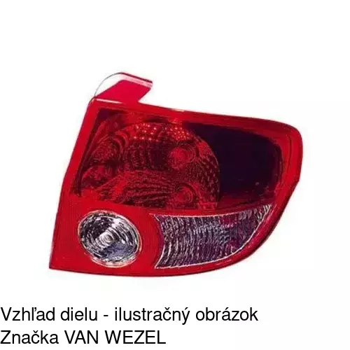 Zadné svetlo 404288-E /POLCAR/ - obr. 2