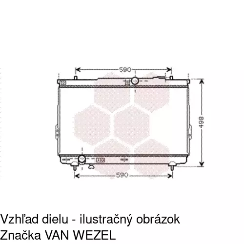 Chladiče vody 4050084X /POLCAR/ - obr. 1